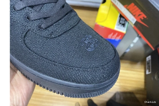 Black Low Nike 1 Stussy Air Force CZ9084-001 1116